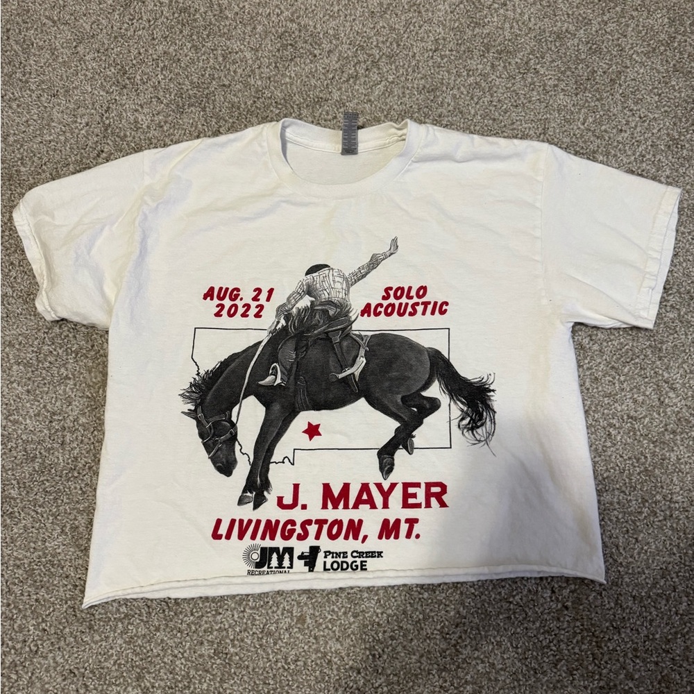 John Mayer exclusive concert tee